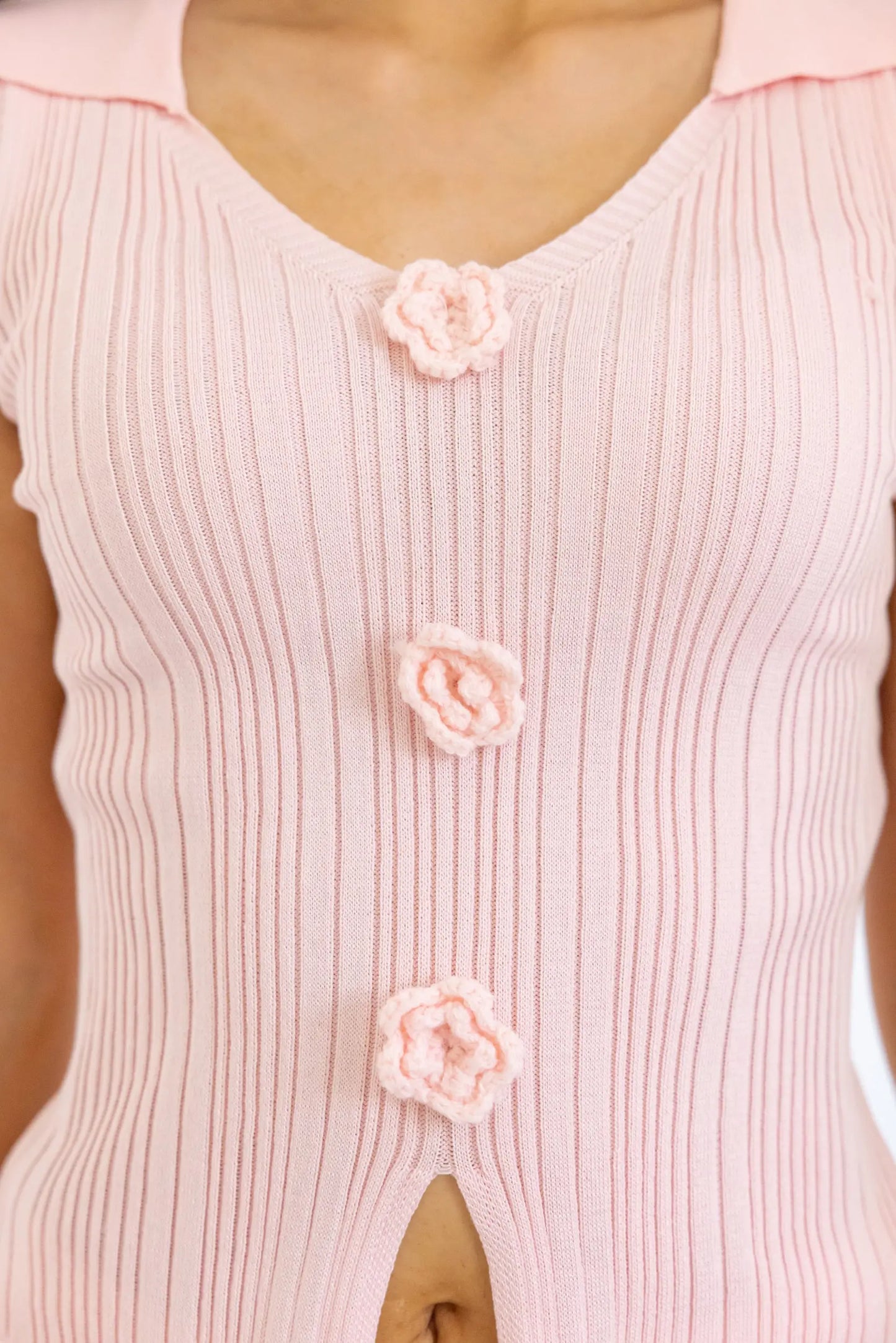Solace Petal Knit Top RYFA Studio
