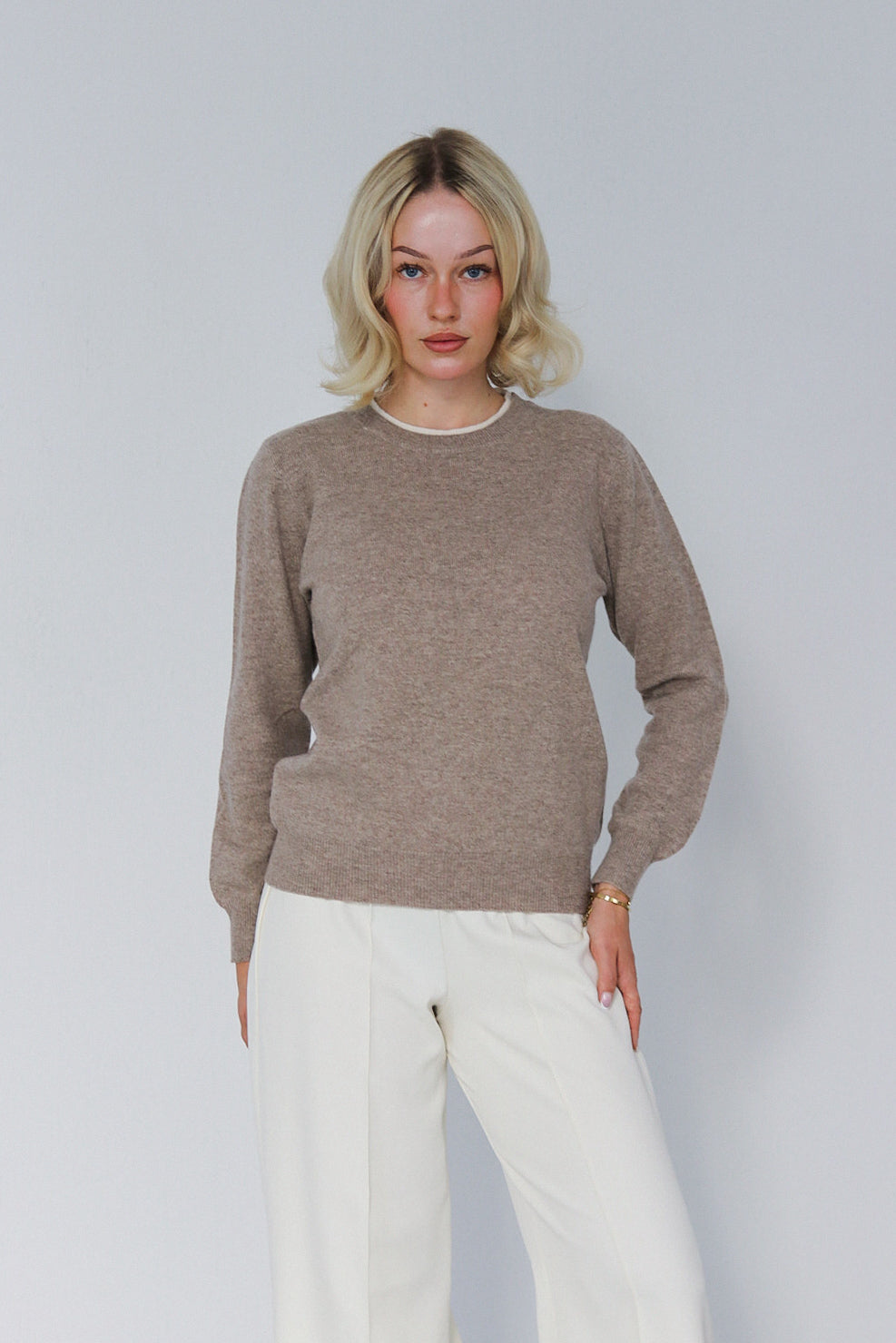 Interval Cloud │ Soft Cashmere Knit