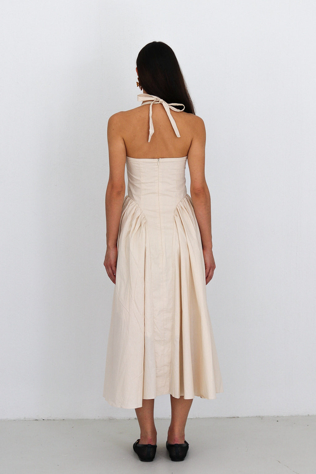 Reverie Dress | Backless Halter Dress