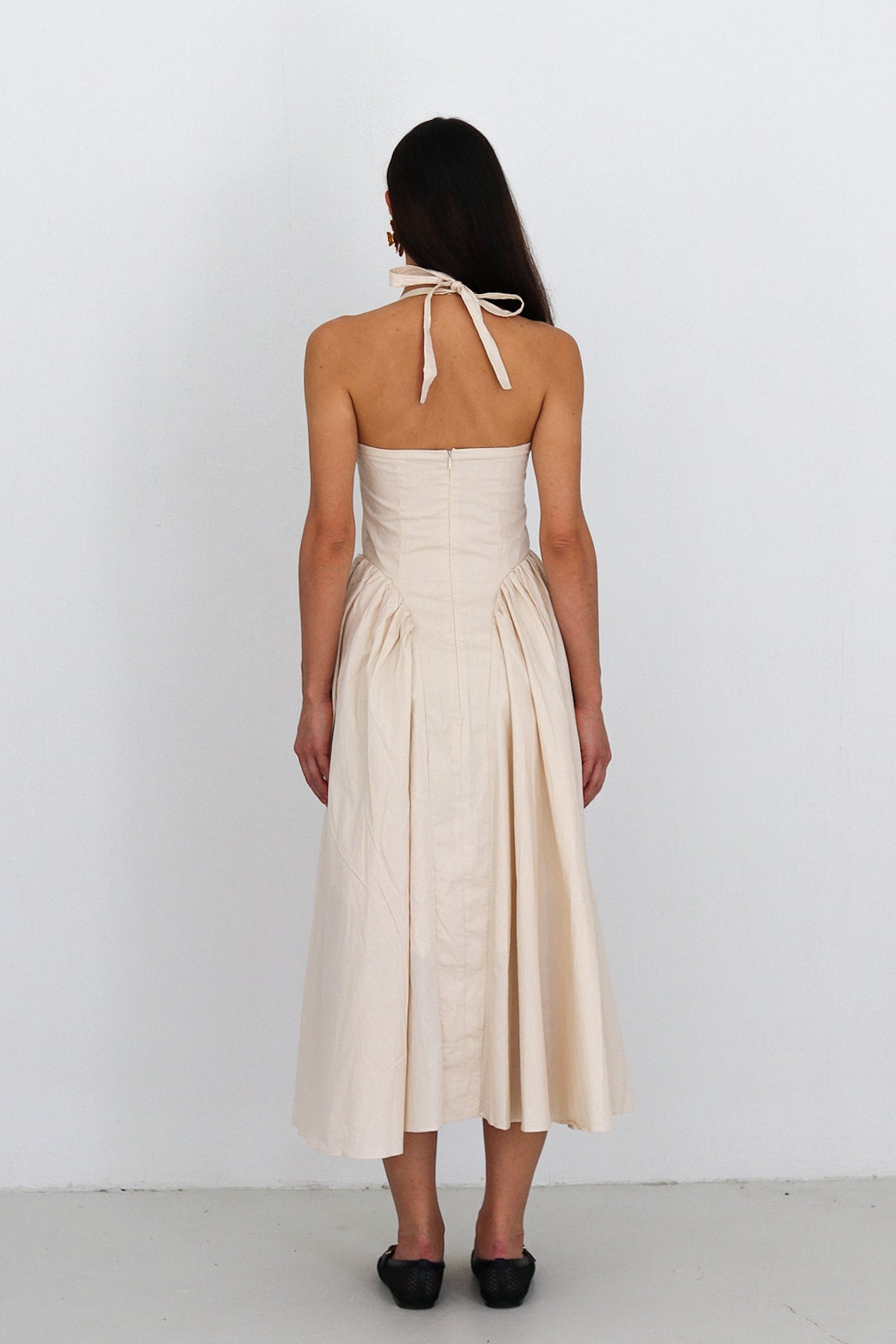 Reverie Dress | Backless Halter Dress