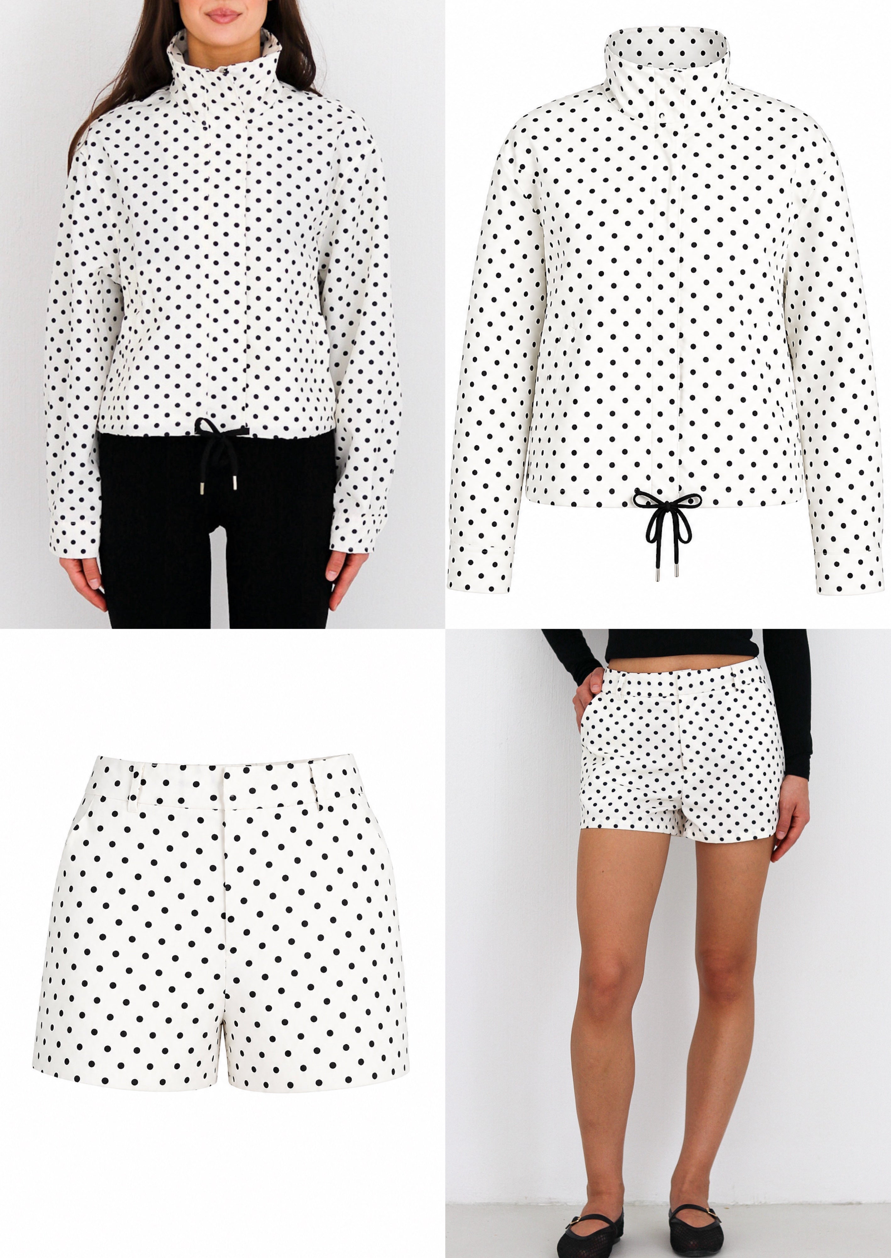 Soft Drift Set: Jacket & Shorts
