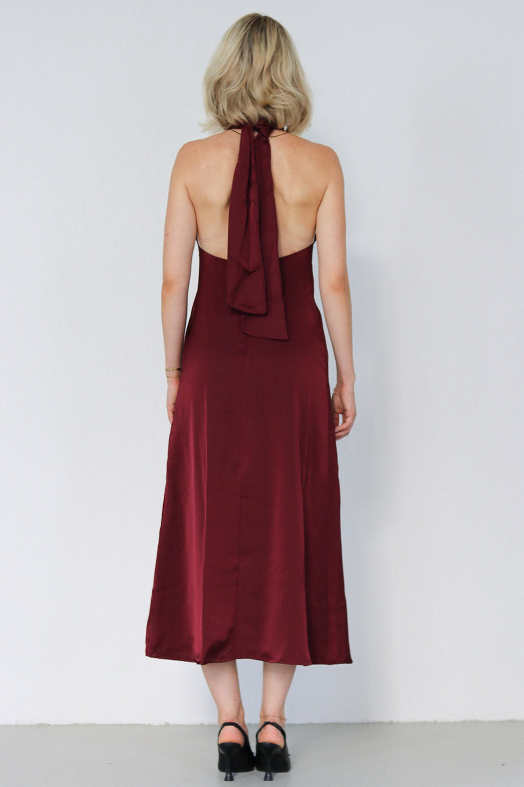 Eggplant Haze | Satin Slip Dress